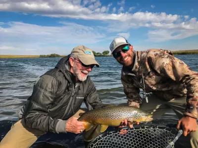 Stillwater fly fishing Montana lakes