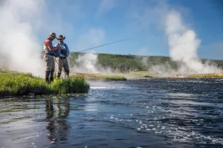 Fire Hole river fishing with the top Montana guides