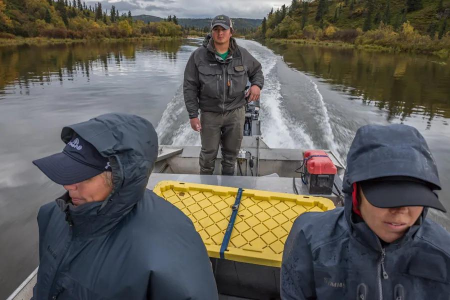 A quick 10 minute ride by jet boat brings you to the Lower Copper River. Alaska's first catch and release fly fishing only river and possibly the best wild rainbow trout river on earth