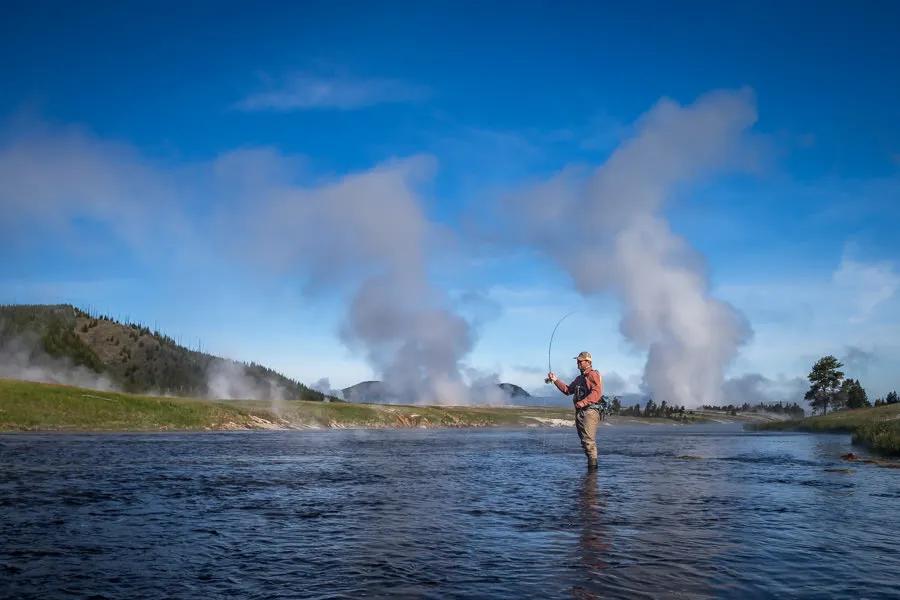 Fishing Yellowstone National Park on Opening Day