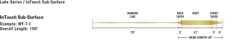 Image of a Full sinking line Full Sinking Line Diagram