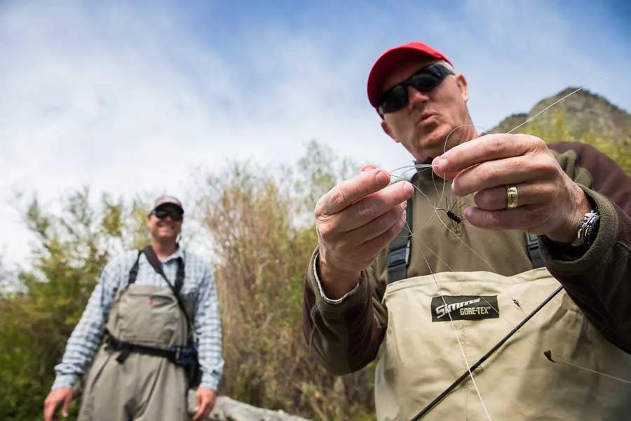 Fly fishing knots: From reel arbor to fly