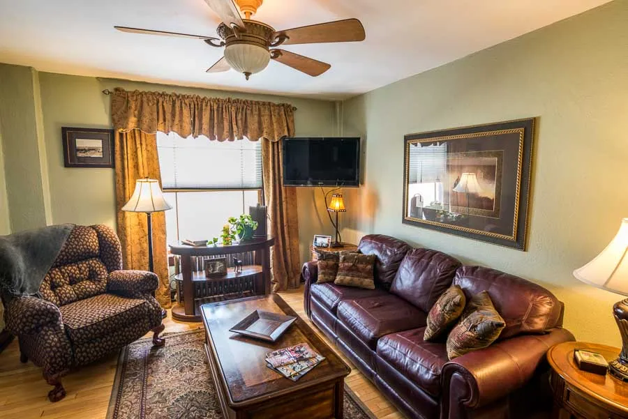 Murray hotel living room