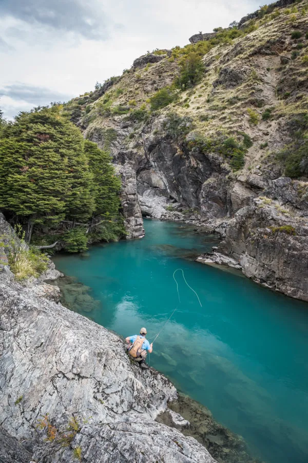 sight fishing in Chile