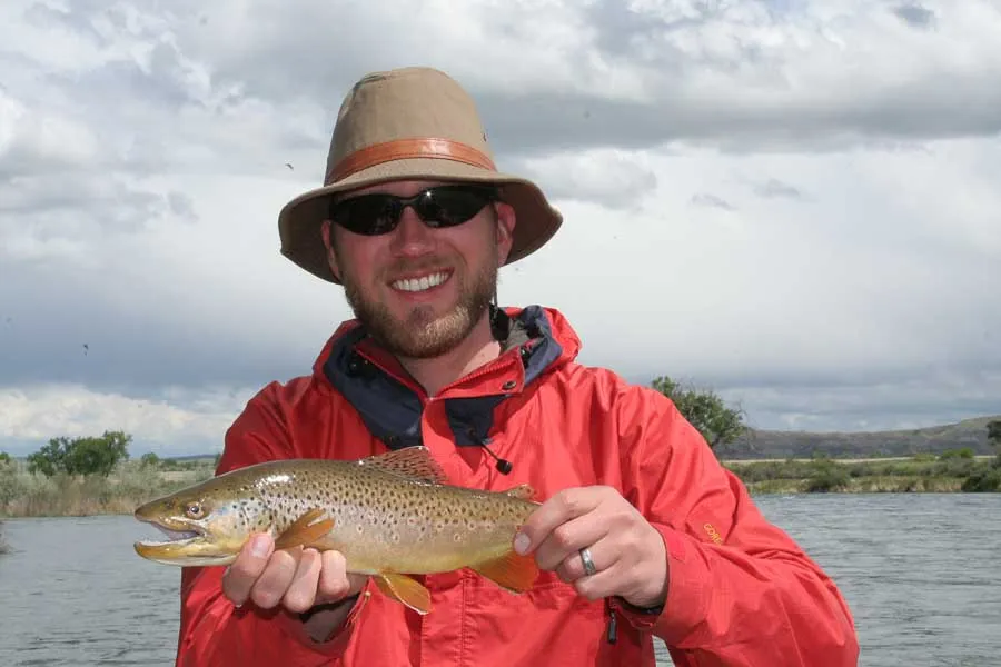 big rainbow trout