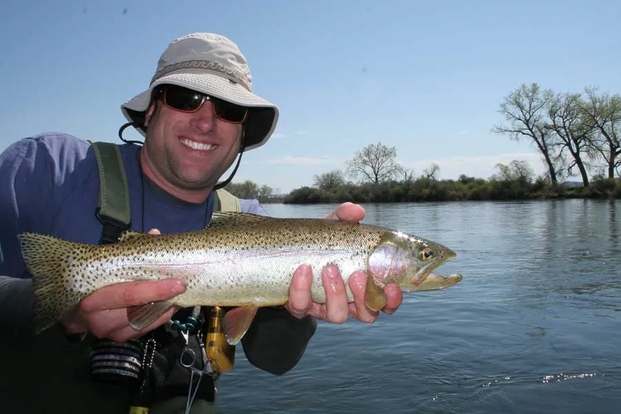 holding fish