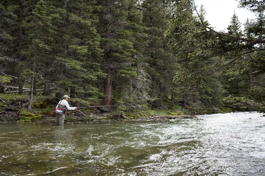 wade fishing