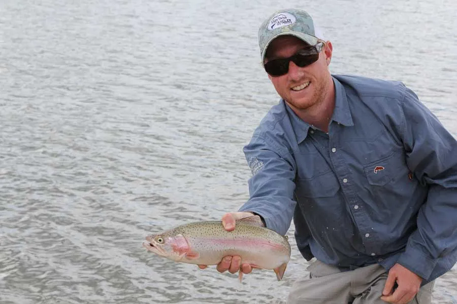 rainbow trout fishing