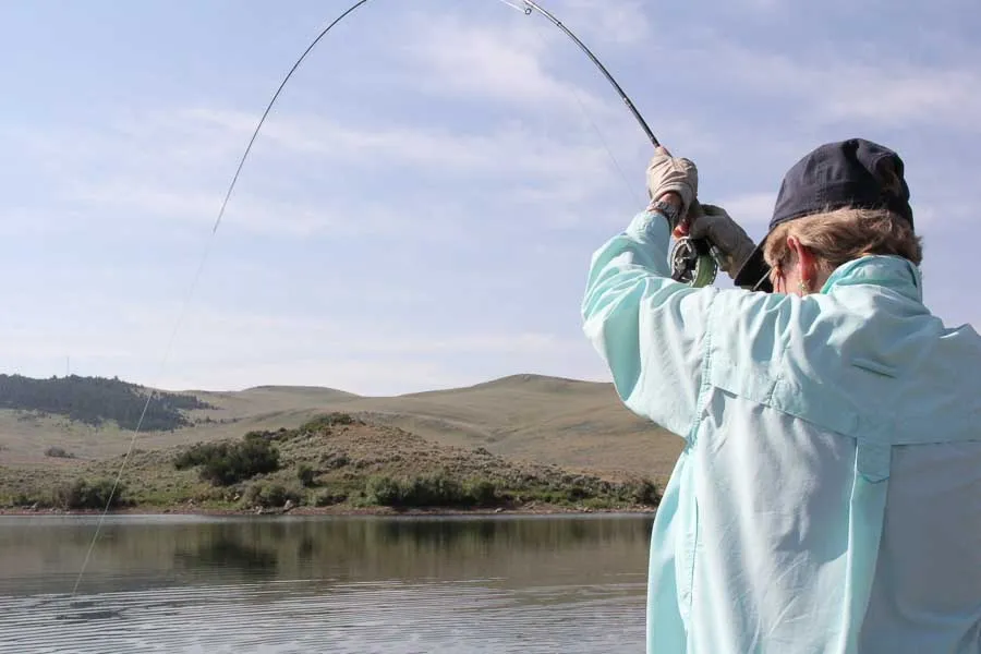 fishing on hanson lake