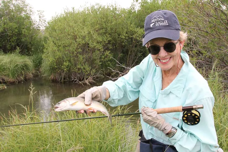 guided trout fishing