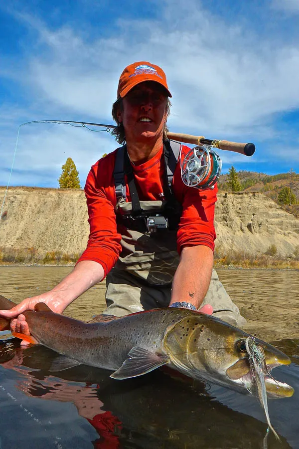 Fishing in Mongolia
