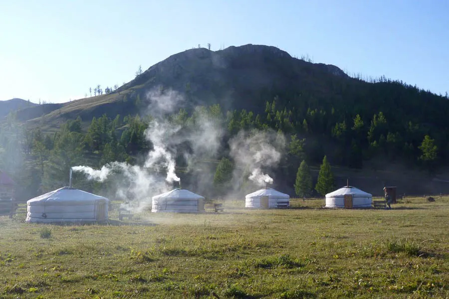 Taimen fishing camp