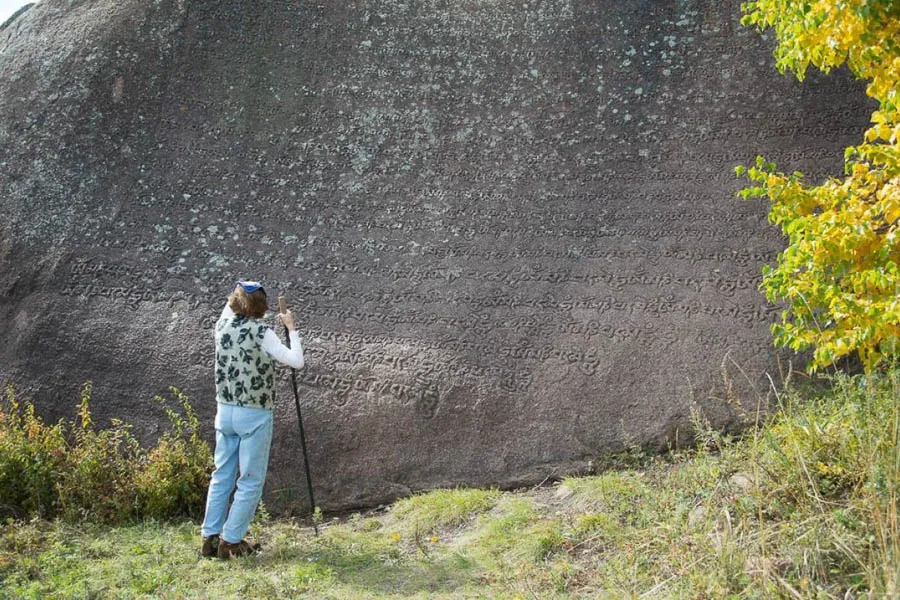wall of rock