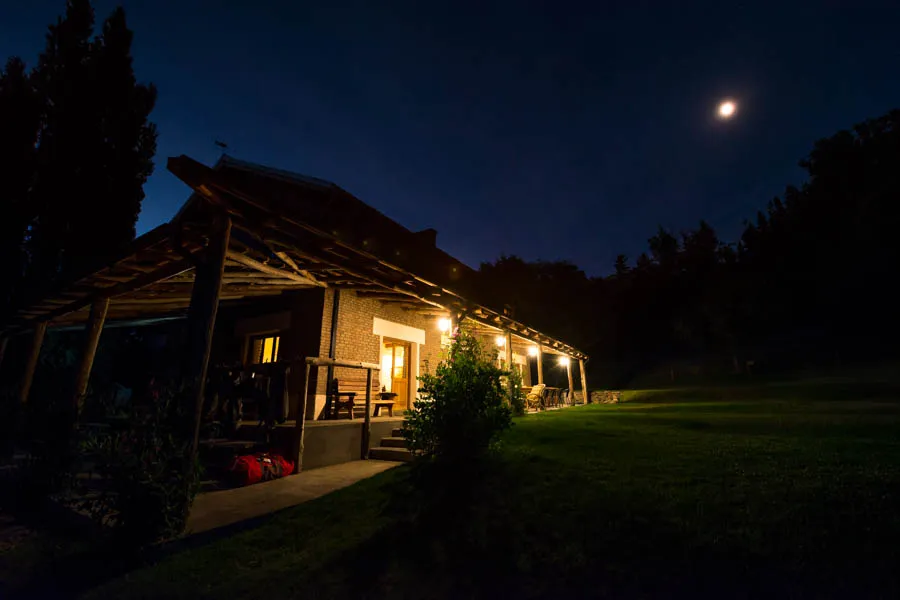 Main lodge in Argentina