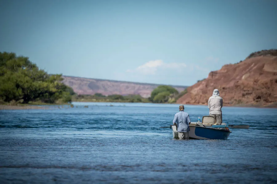 Limay River fishing