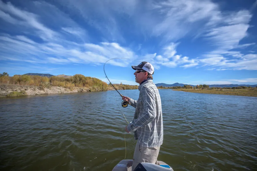 Fly fishing the Jefferson River