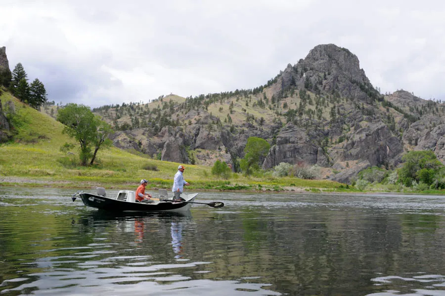Fishing the Missouri River in Montana