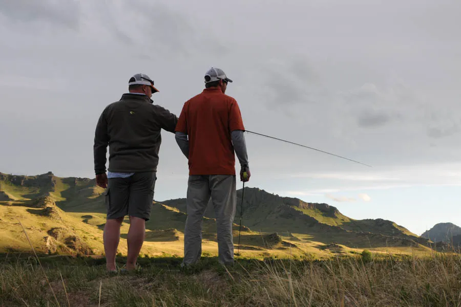 sight casting in Montana