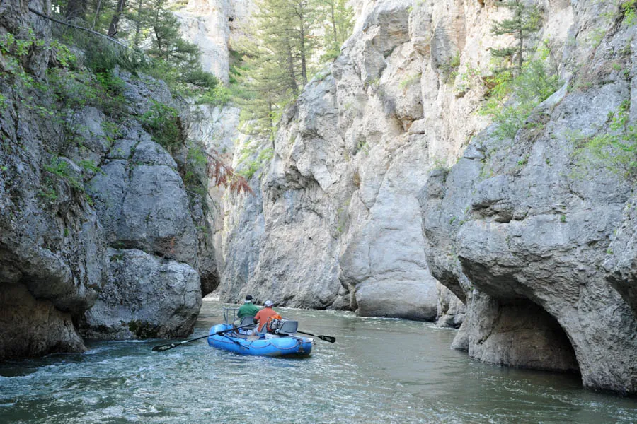 Floating the Dearborn river