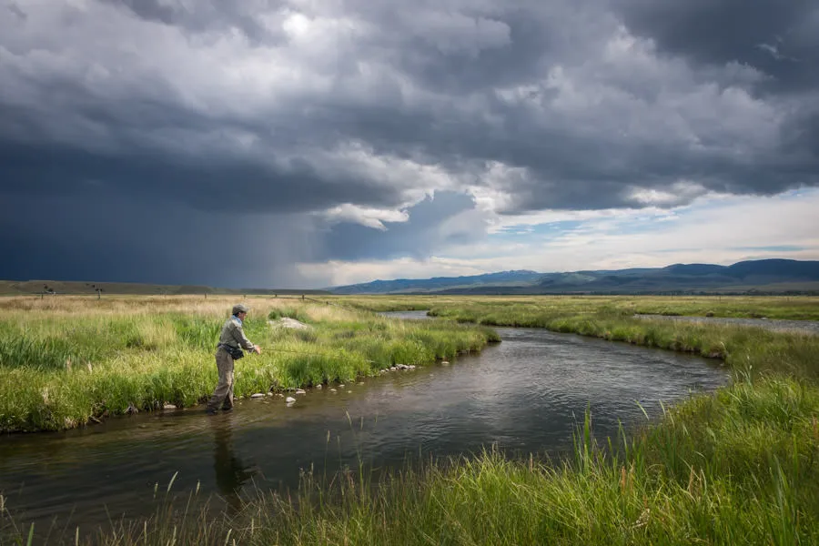 Montana private water fishing