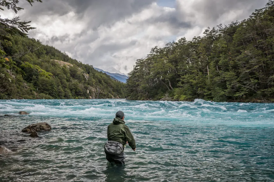 fishing the baker