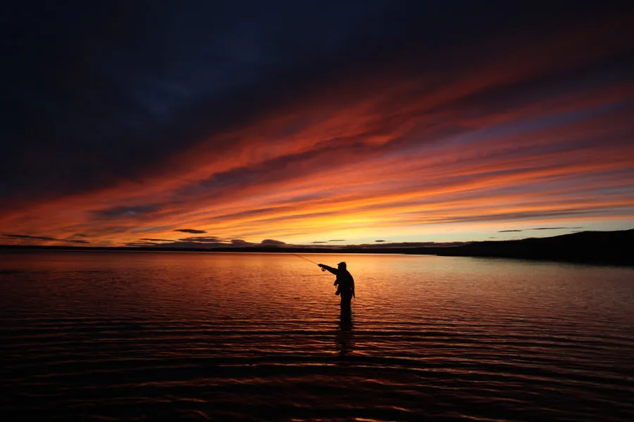 Trout fishing