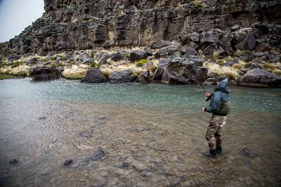 Trout fishing