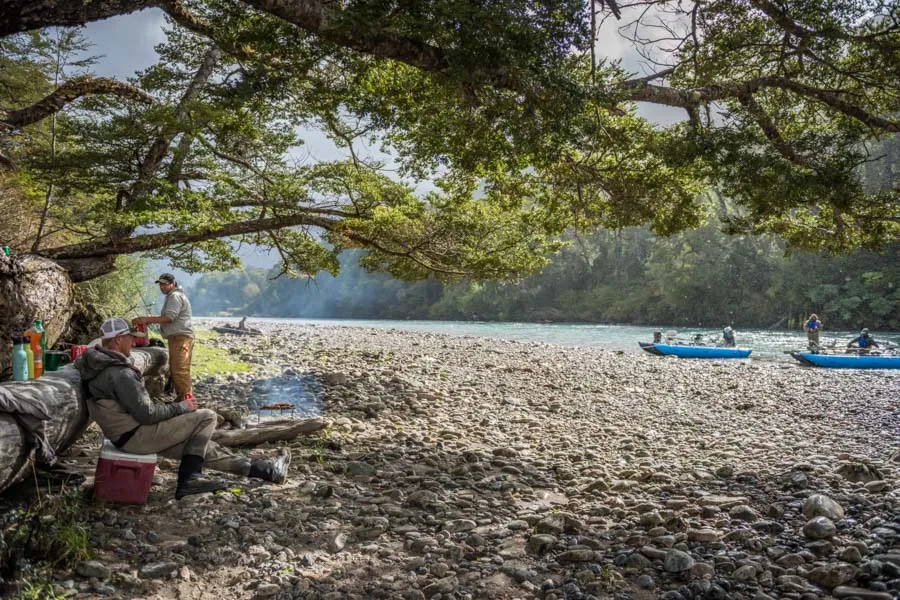 Patagonia fly fishing lodges