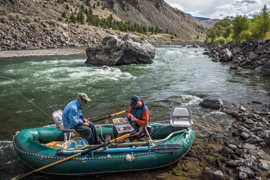 Montana fly fishing lodge