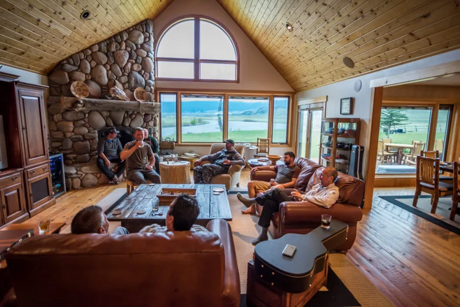 Montana fishing lodge