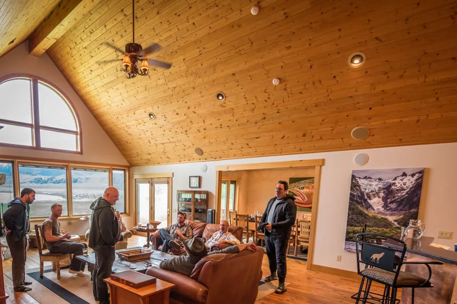 Madison River Lodge great room