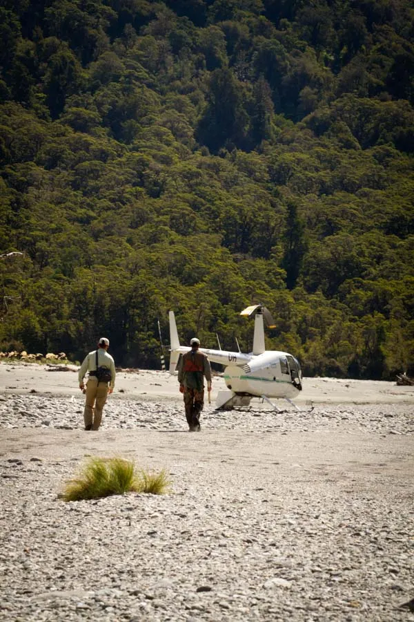 NZ fishing lodge