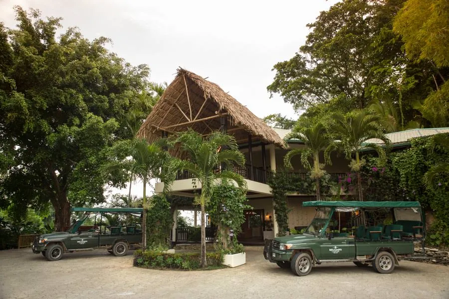The front door of Belcampo
