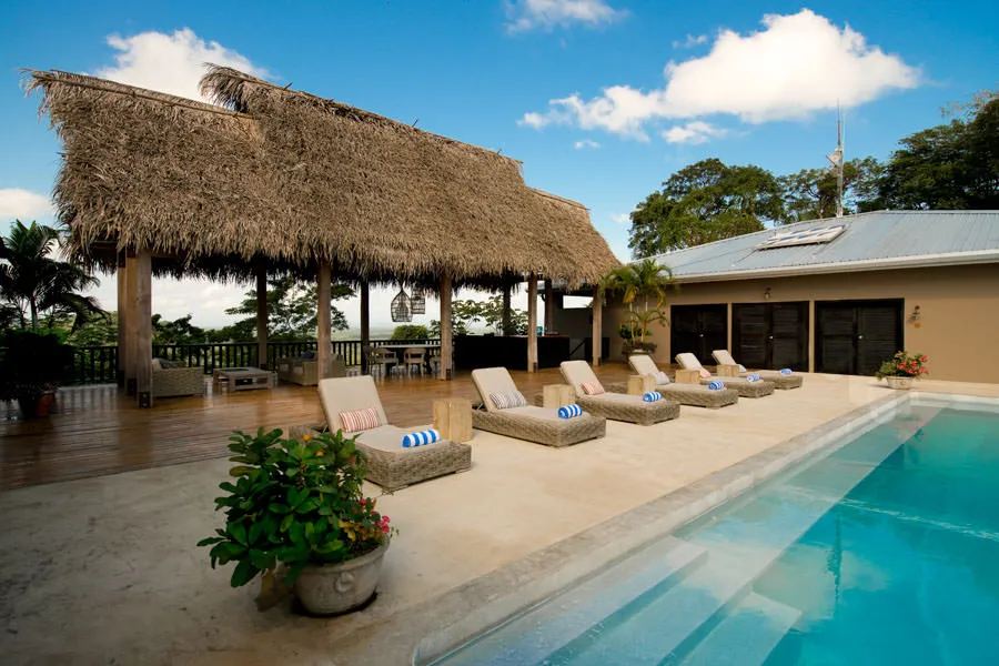 Hill top pool
