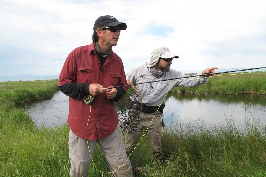 Montana Spring Creek Fishing