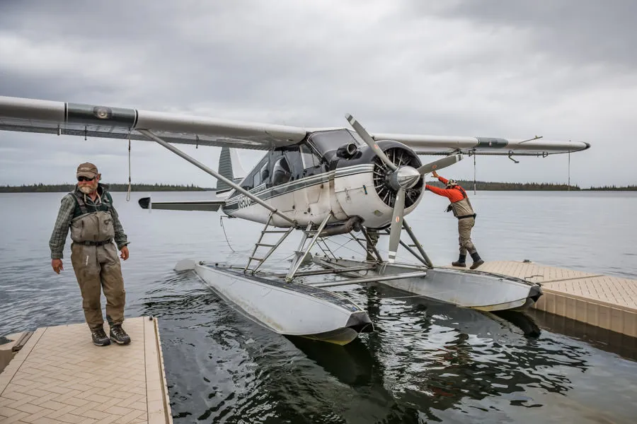 Alaska fly out fishing lodge
