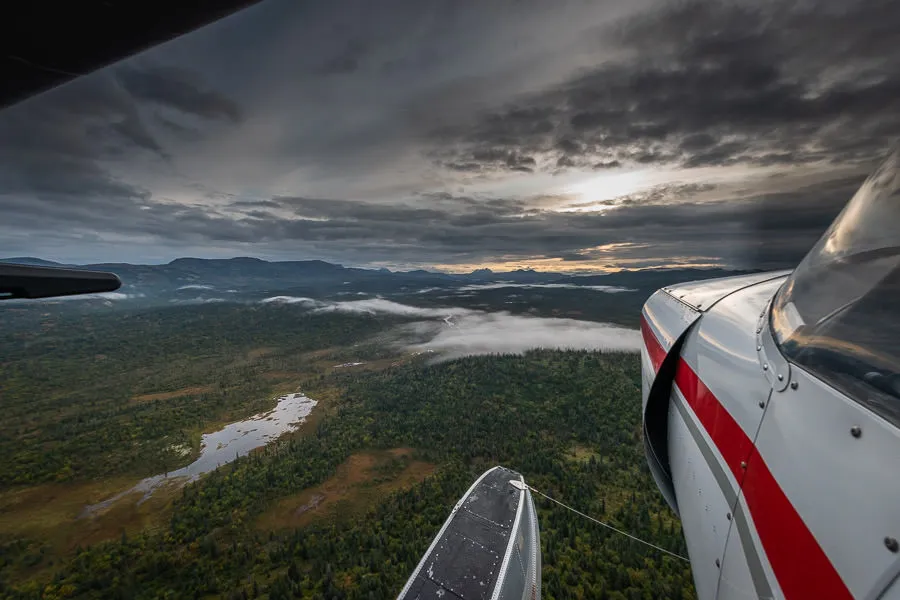 Flying in Alaska