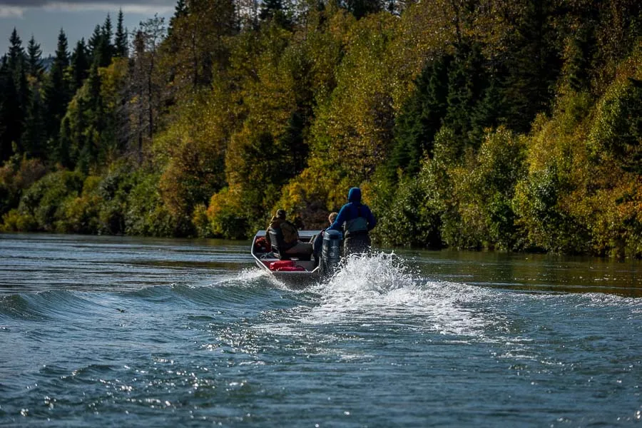 En Route to the fishing