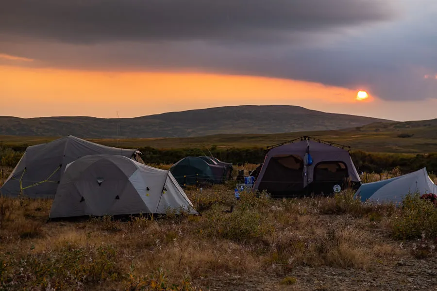 in camp AK