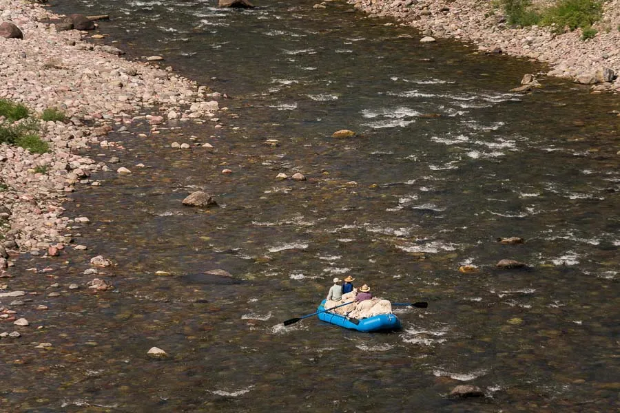 rafting