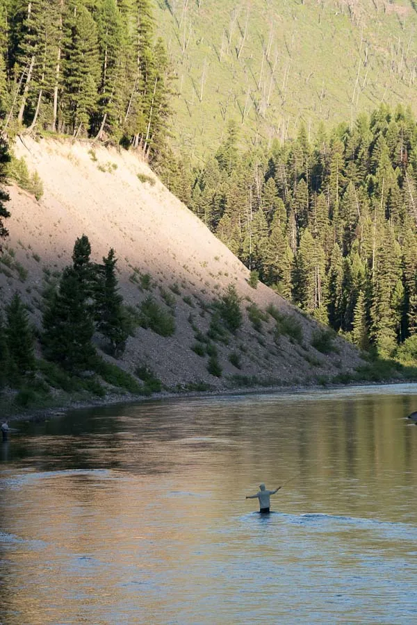 wade fishing