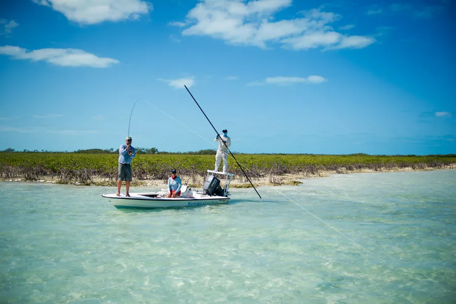 guided fishing Andros