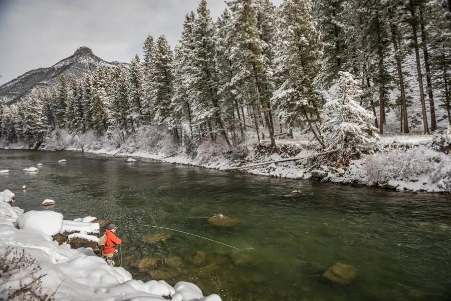 "Available forage in cold water is simple,making cold water angling success primarily focused on water type and the depth you’re fishing at."