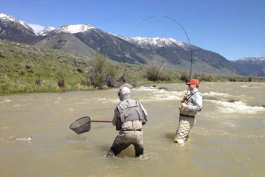 Fishing the Madison at high water