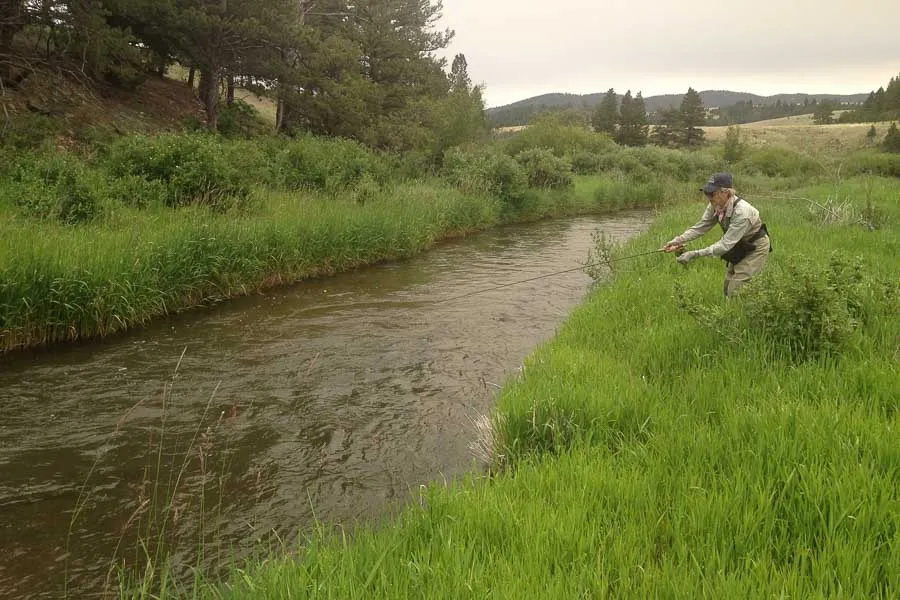 wade fishing