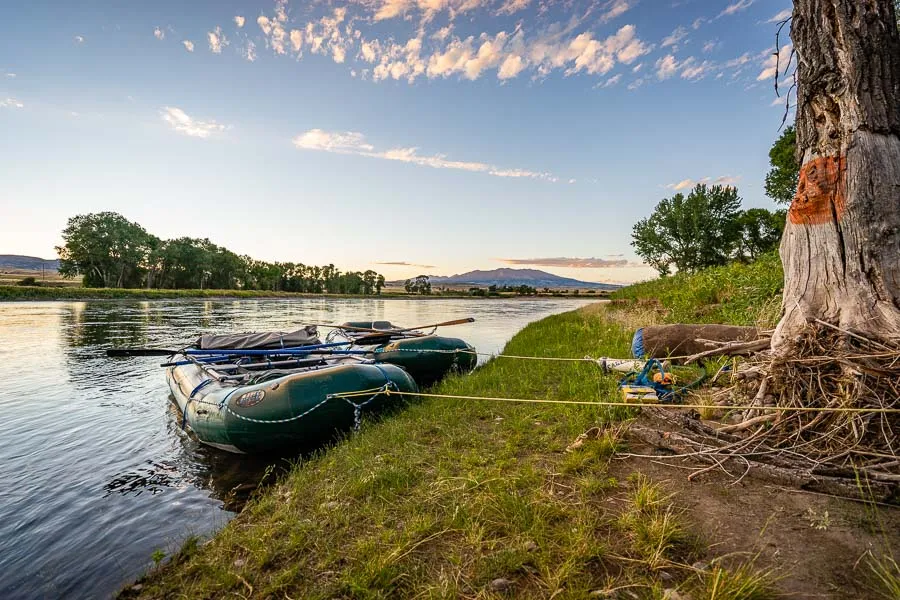 Yellowstone camp, multi day river trips, Montana fly fishing