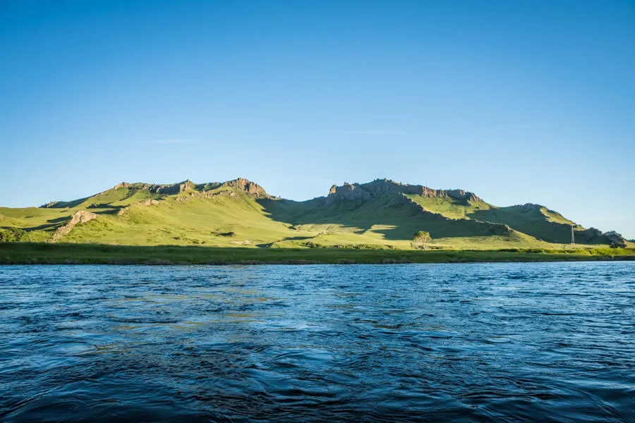 Missouri River in June