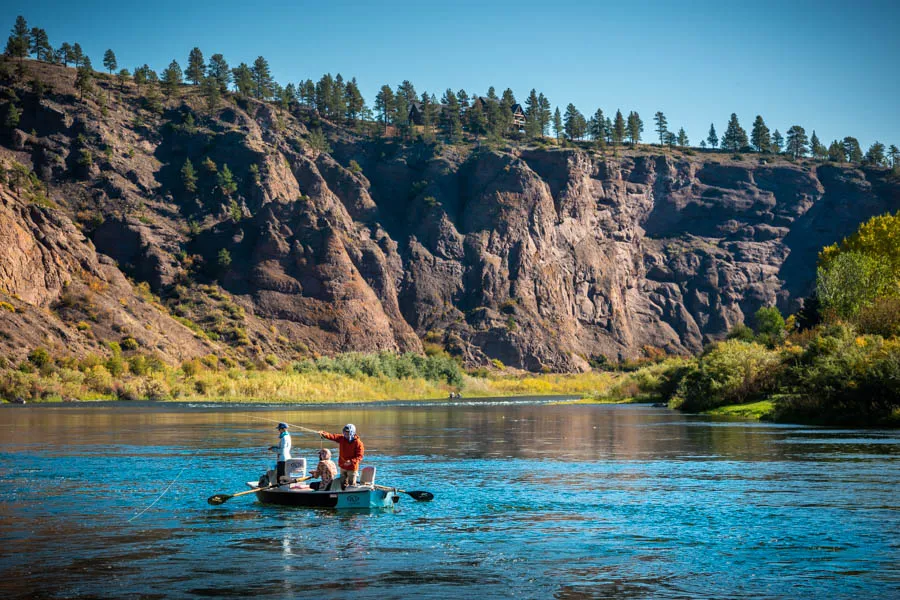 Floating the canyon