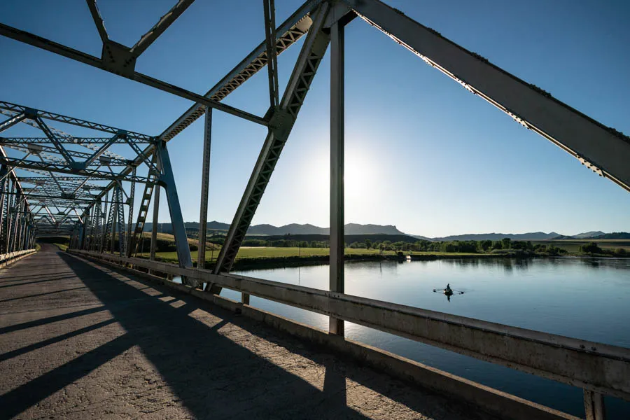 Bridge over Missouri River