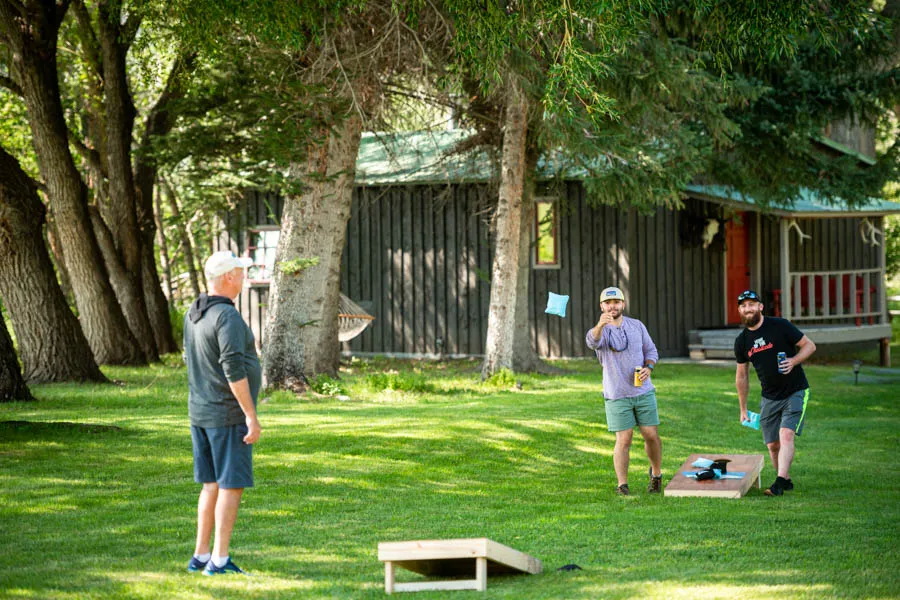 Outpost cornhole